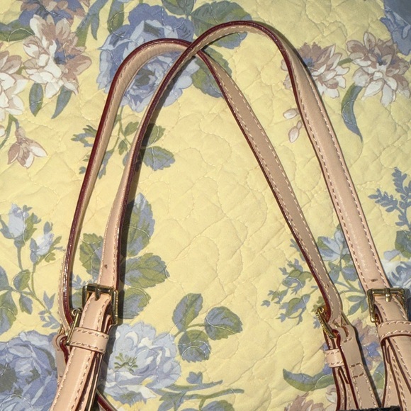 MICHAEL Michael Kors Black Snake Print Tote with Beige Straps - Picture 9 of 14